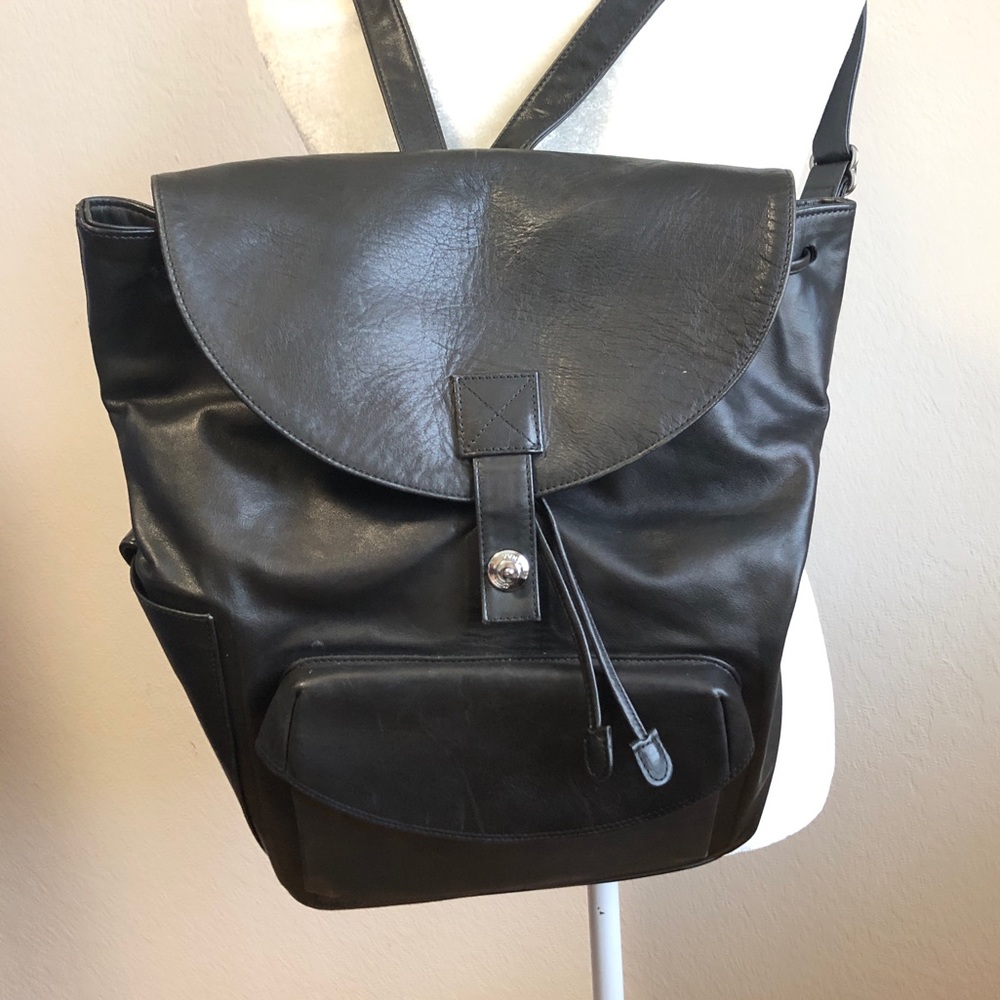 Spinneybeek leather backpack